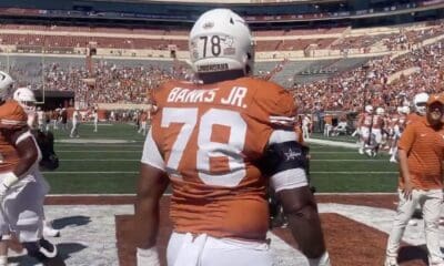 Texas Longhorns offensive tackle Kelvin Banks Jr.